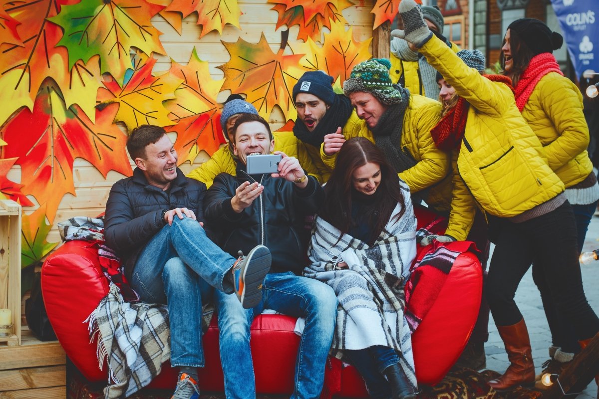 Зоны для селфи