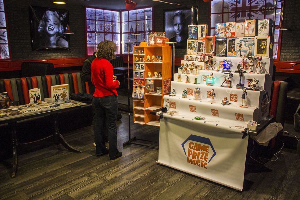 На выставке, кроме самих комиксовы, популярностью пользовались и статуэтки их героев