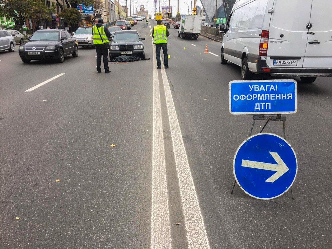 В результате ДТП пробки на улицы Вадима Гетмана не образовалось