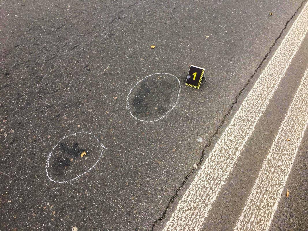 На месте аварии