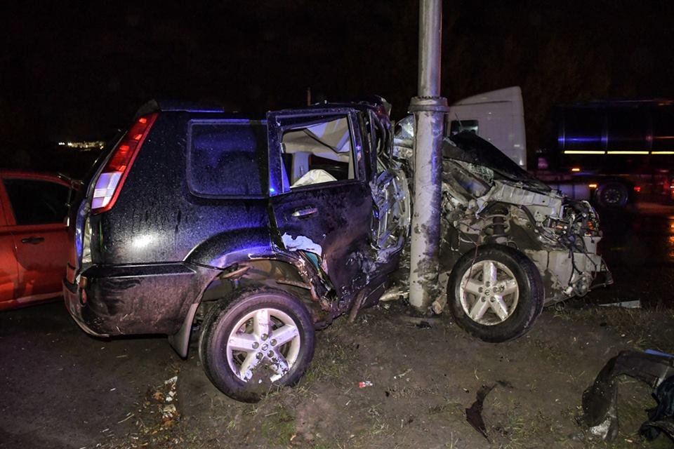 ДТП на Жулянском мосту 