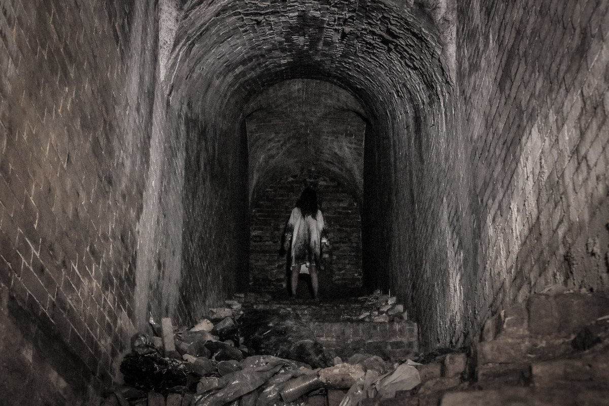 Самара из фильма ужасов "Звонок" теперь пугает сбившихся с дороги путников в Зеленом театре Самара из фильма ужасов "Звонок" теперь пугает сбившихся с дороги путников в Зеленом театре