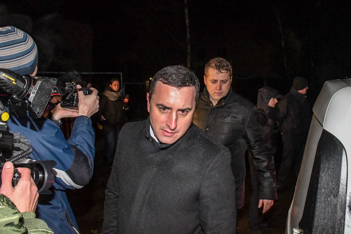 На место происшествия прибыл прокурор Киевской области Дмитрий Чибисов