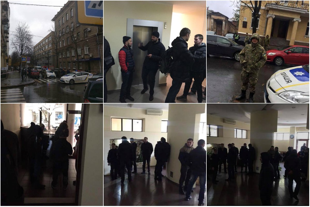 Фотографии с места обыска Александра Авакова в Харькове