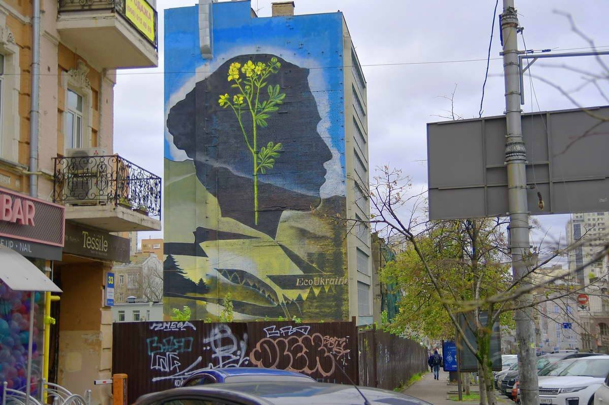 Его нарисовал уличный художник из Коста-Рики Mata Ruda