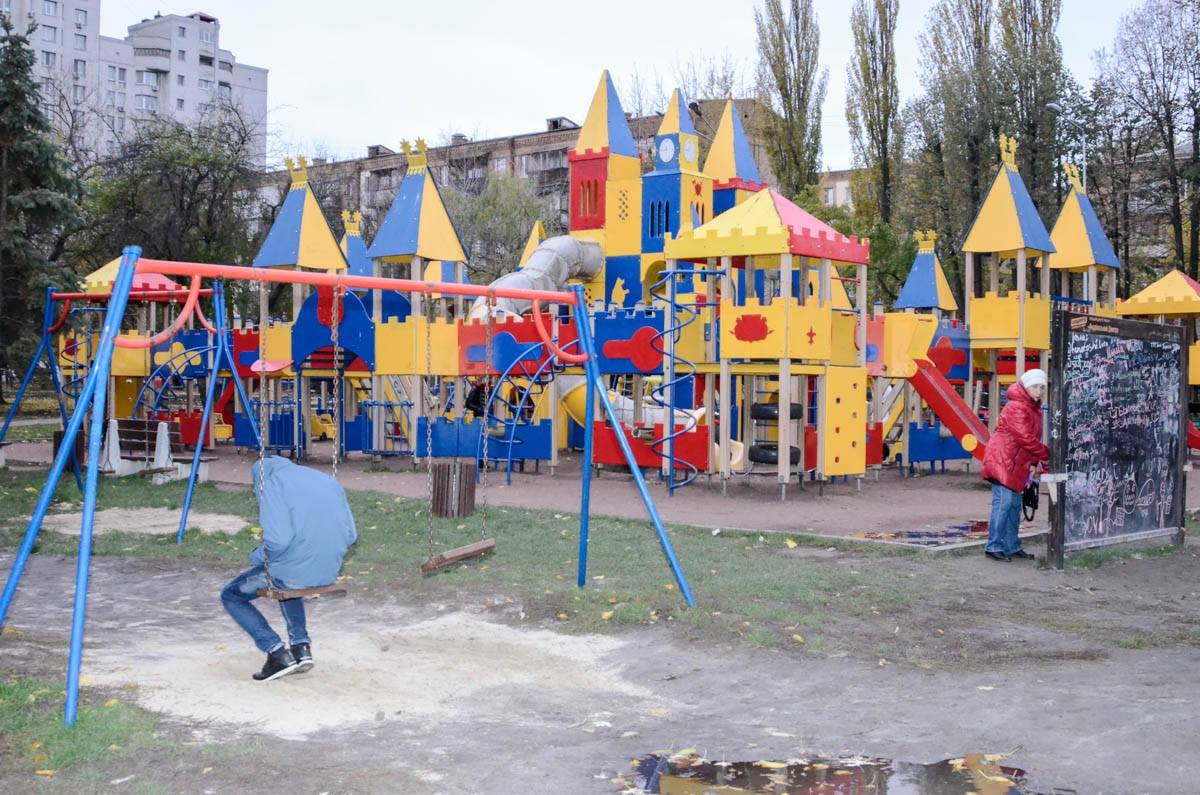 В парке «Юность» самая большая детская площадка
