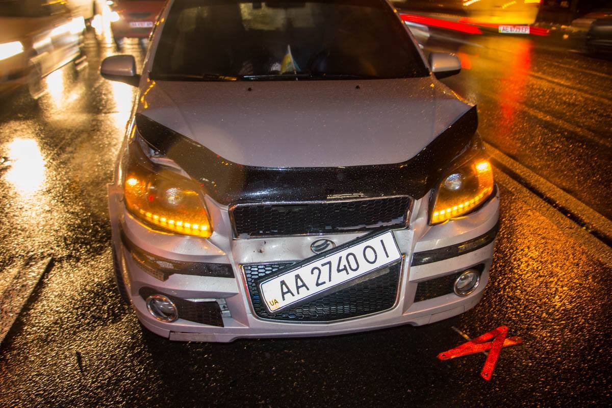 На участке дороги, где произошло столкновение, не образовалась пробка