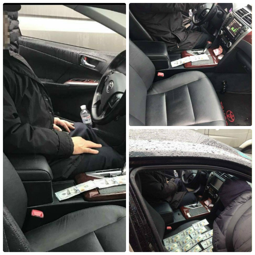 Горе-чиновника задержали в момент получения денег