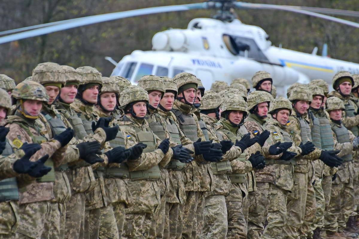 Верные Украине солдаты