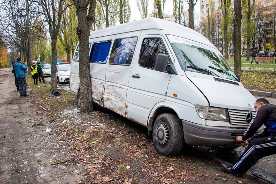 Во время ДТП в маршрутке не было пассажиров