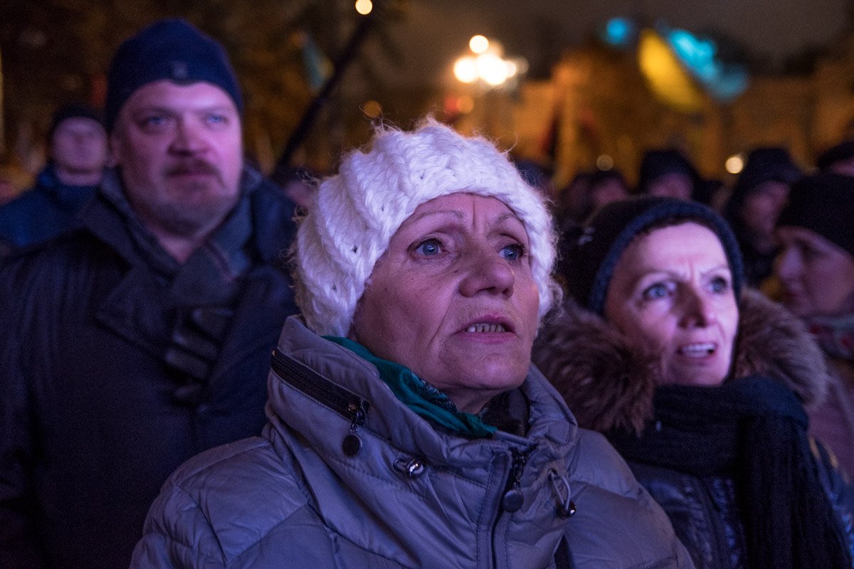 Некоторые приехали специально на митинг на 2 дня из Одессы