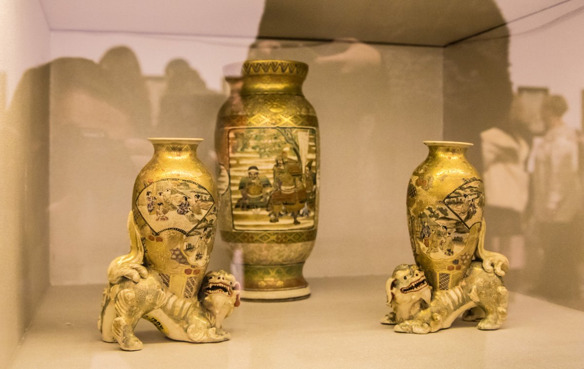 Уникальные экспонаты японского искусства на выставке