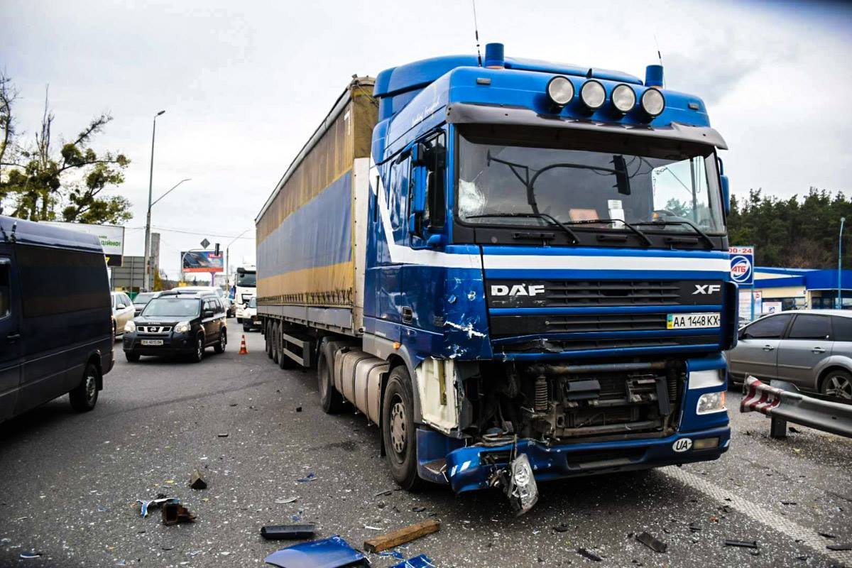 DAF перевозил детское питание. Продукты для малышей не пострадали