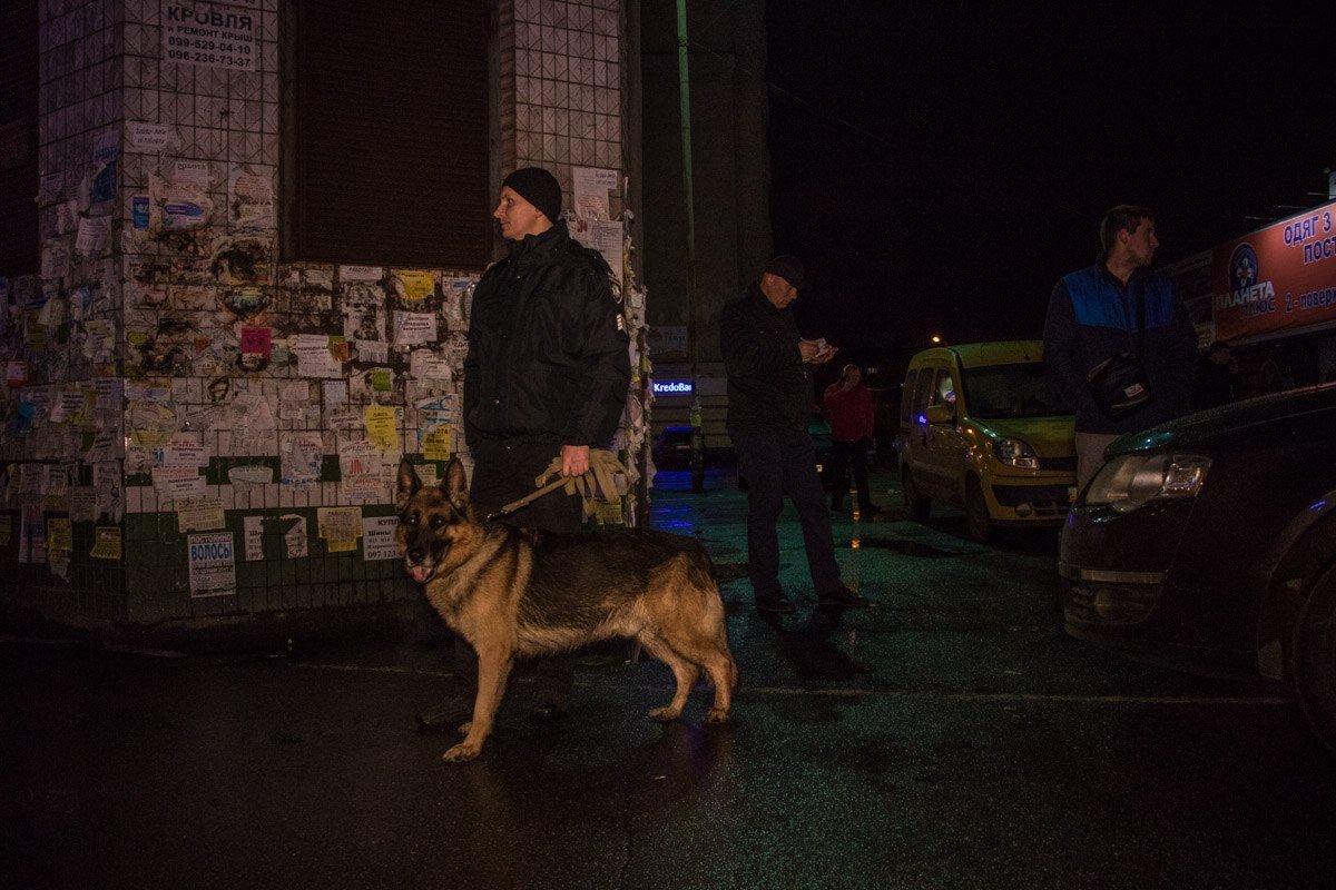 Полиция ищет преступника по горячим следам