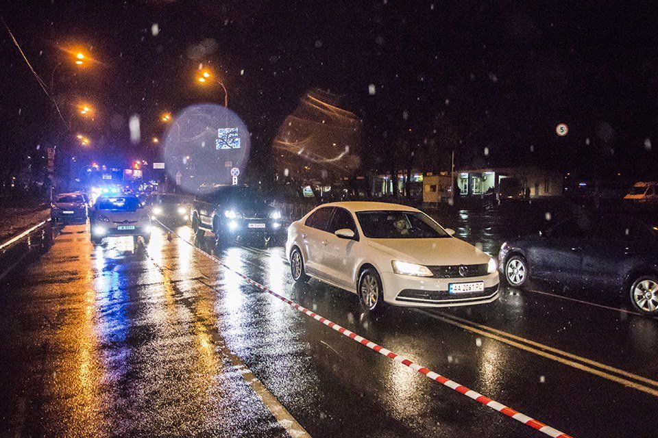 Женщину сбили на новом красно-белом переходе Женщину сбили на новом красно-белом переходе