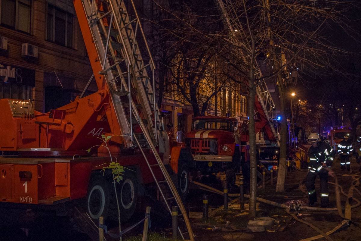 В доме во время пожара никого не было.