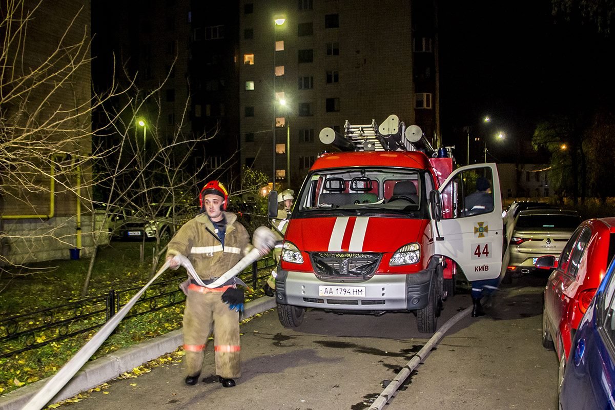 Огонь потушили пожарные