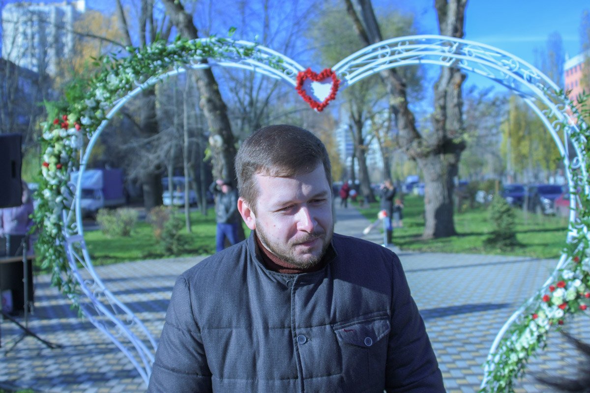 На открытии присутствовал глава "Киевзеленбуда" Михаил Наконечный На открытии присутствовал глава "Киевзеленбуда" Михаил Наконечный