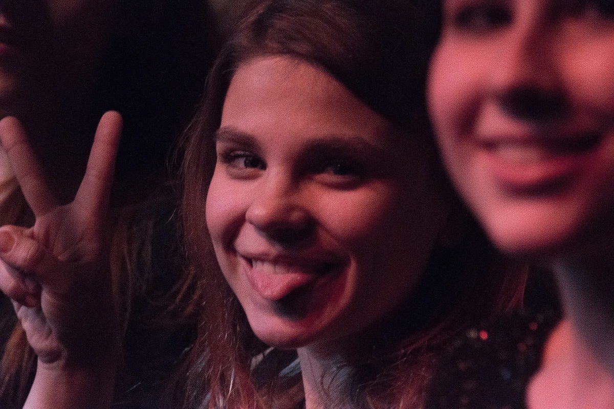 Одна из поклонниц артистов из Одессы