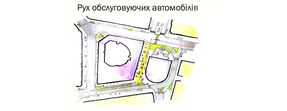 Также они предлагают сделать наземный переход от Бессарабского рынка до бульвара Шевченко
