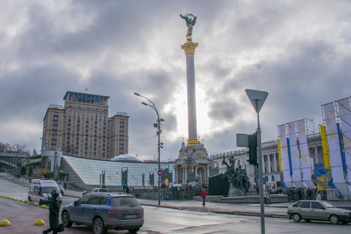 Мероприятия, приуроченные ко Дню достоинства и свободы будут проходить весь день и в основном в центре Киева