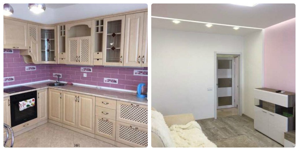 Милая двушка за 900 гривен в сутки отлично подходит для душевных посиделок с друзьями