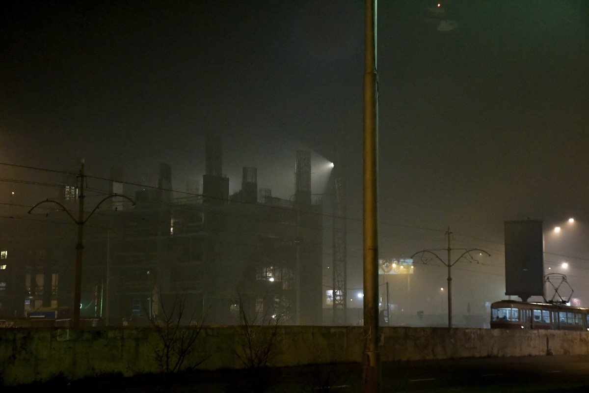 Запах гари слышали и в Оболонском районе Запах гари слышали и в Оболонском районе