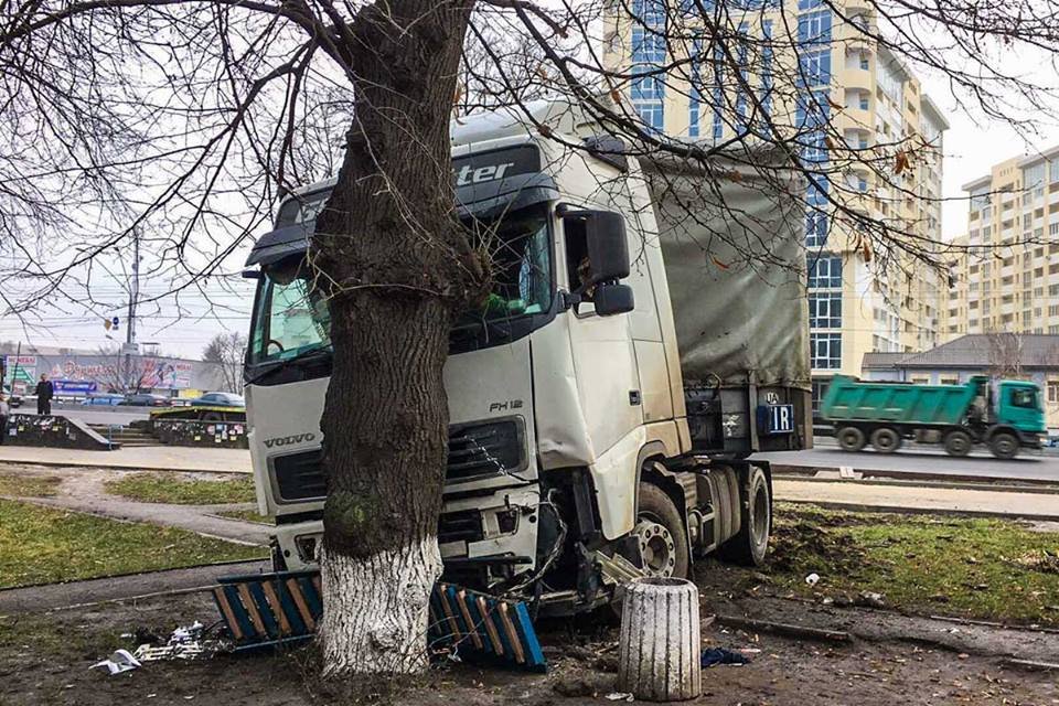 То самое дерево, которое спасло церковь от столкновения с грузовиком То самое дерево, которое спасло церковь от столкновения с грузовиком