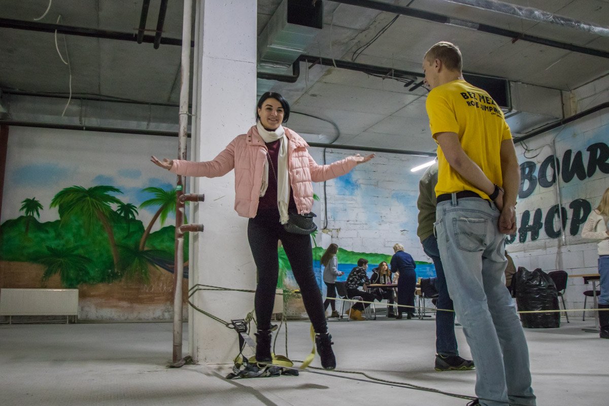 Пройтись по канату? Без проблем! Пройтись по канату? Без проблем!