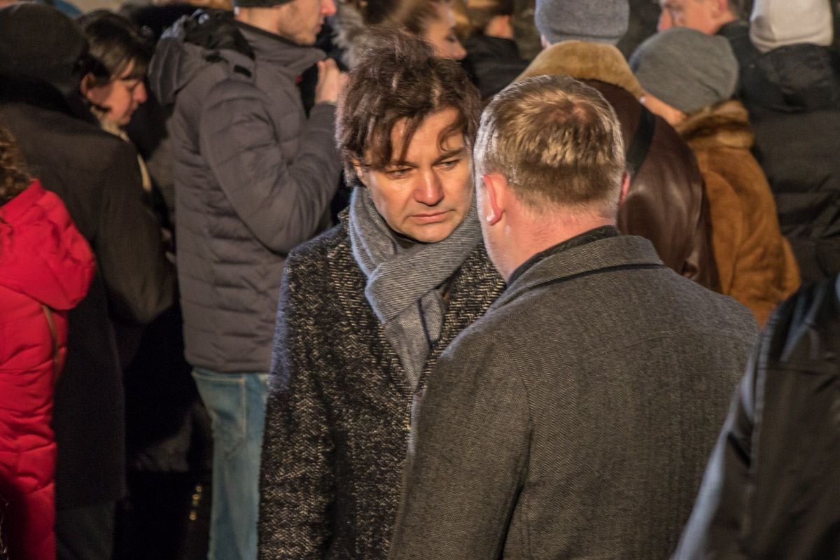 Среди присутствующих был министр культуры Евгений Нищук