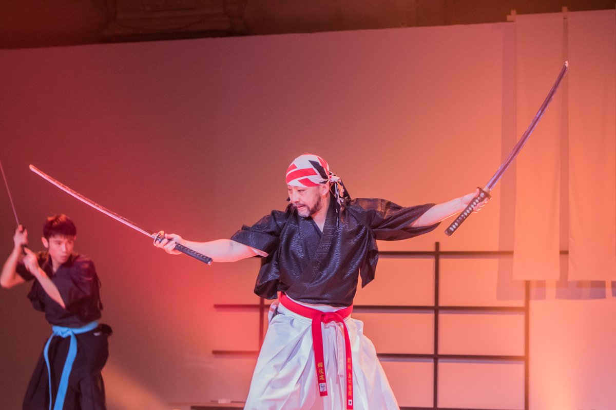 Выступление лидера команды - Тецуро Шимагучи