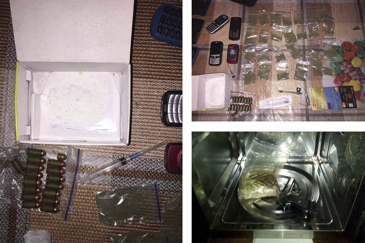 Под Киевом задержали женщину, которая продавала наркотики и хранила дома оружие 