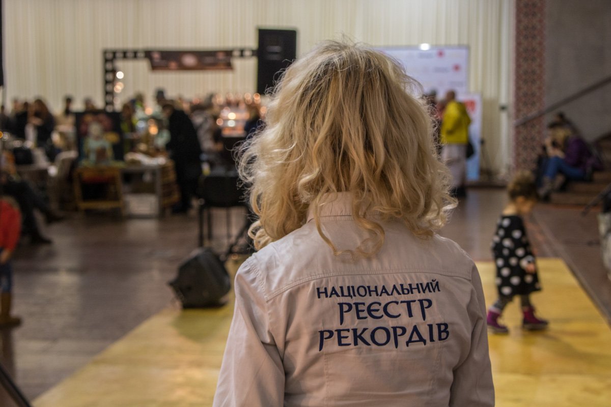 Акцию зарегистрировали, как национальный рекорд Украины 