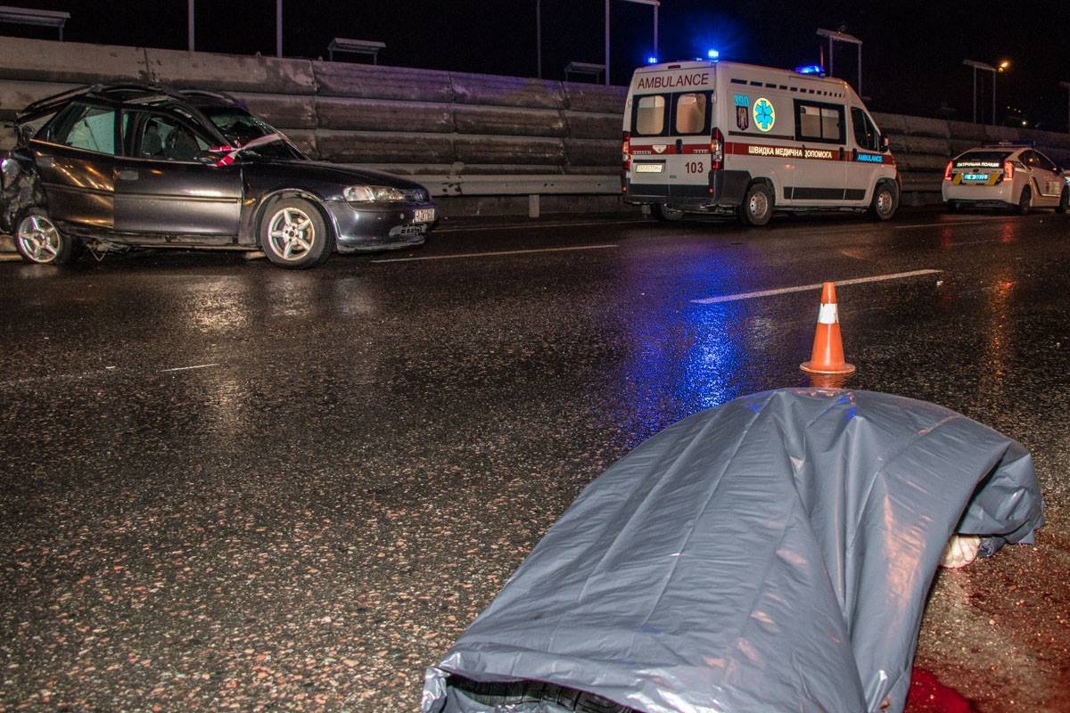 Жуткое ДТП произошло на Южном мосту