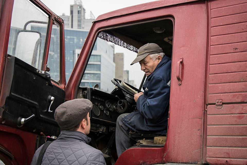Водитель КамАЗа, к счастью, не пострадал 