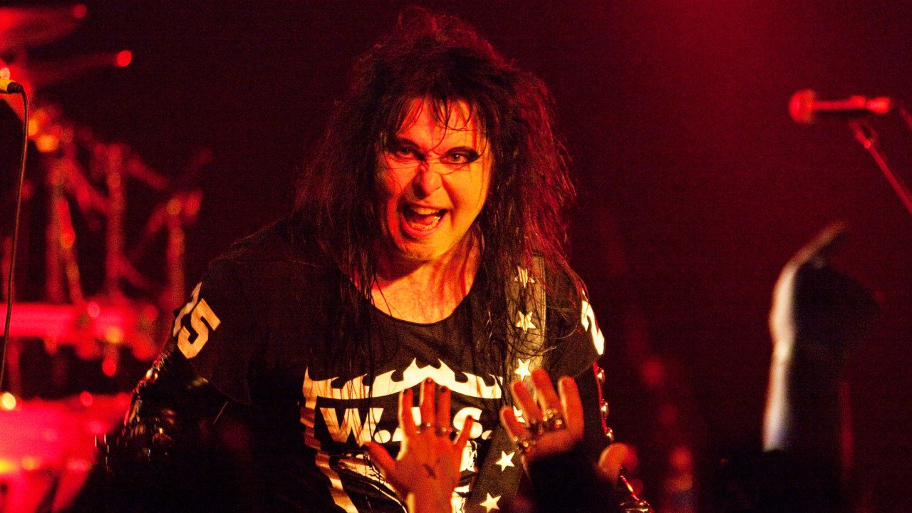 COLUMBUS, OH - MARCH 05: Blackie Lawless of W.A.S.P. performs in front of a sold out crowd at the Alrosa Villa on March 5, 2010 in Columbus, Ohio. (Photo by Joey Foley/FilmMagic)
