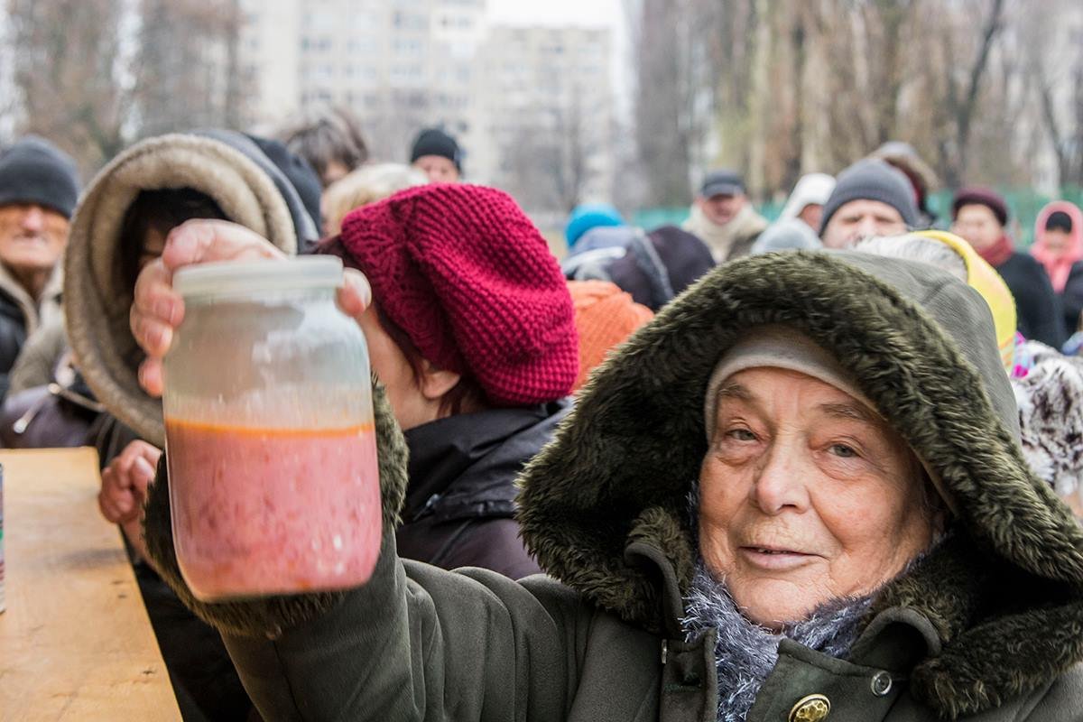 Все остались довольны угощением 