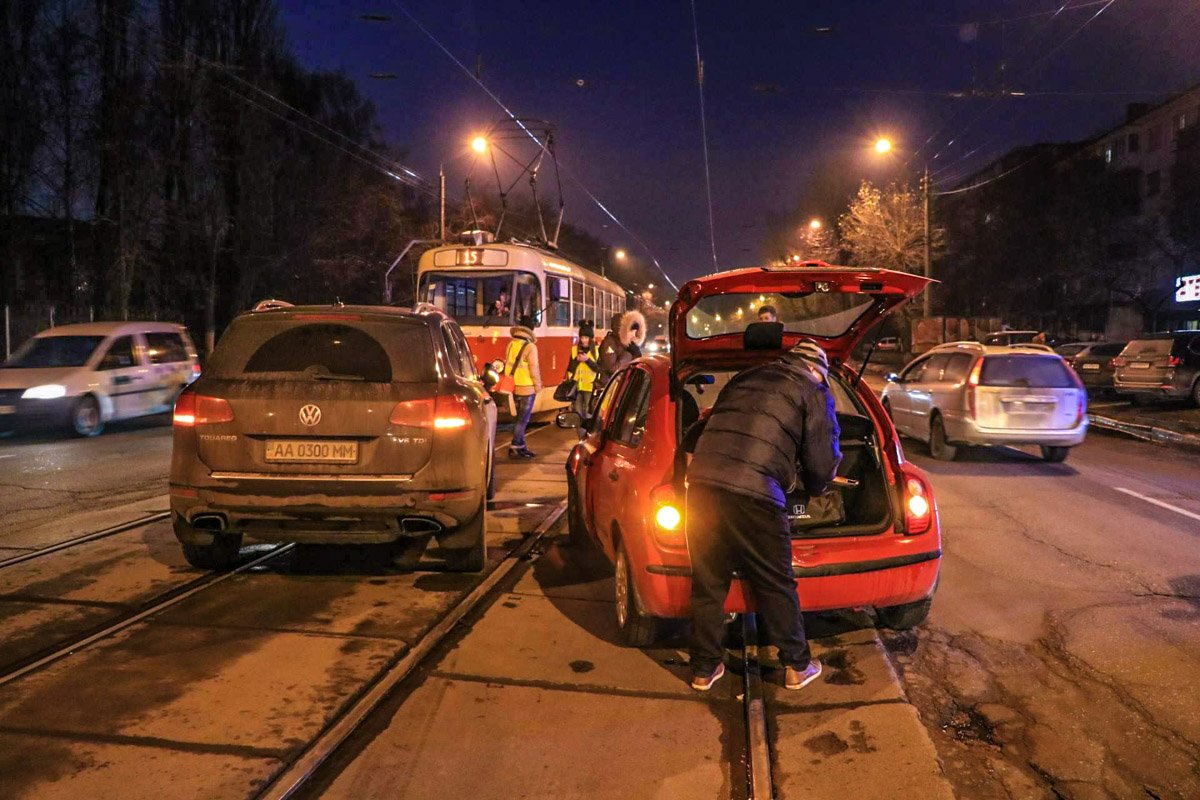 В аварии никто не пострадал 