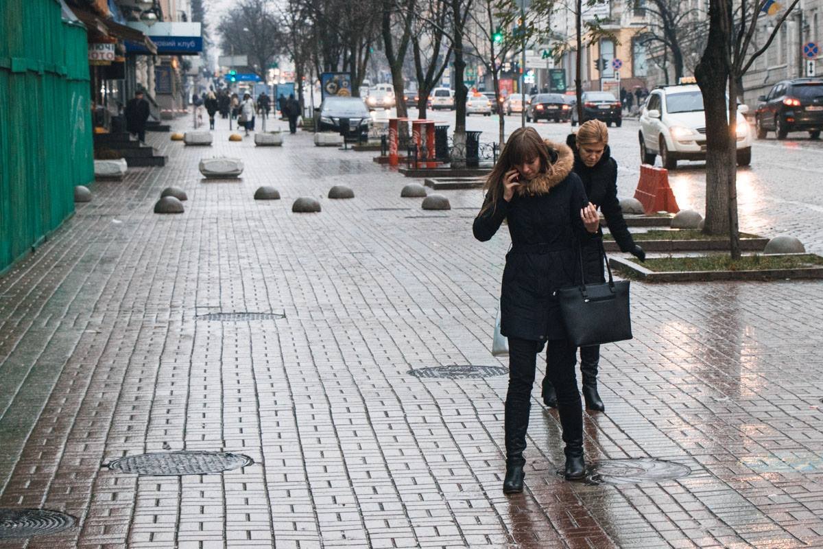 На улицах очень скользко На улицах очень скользко