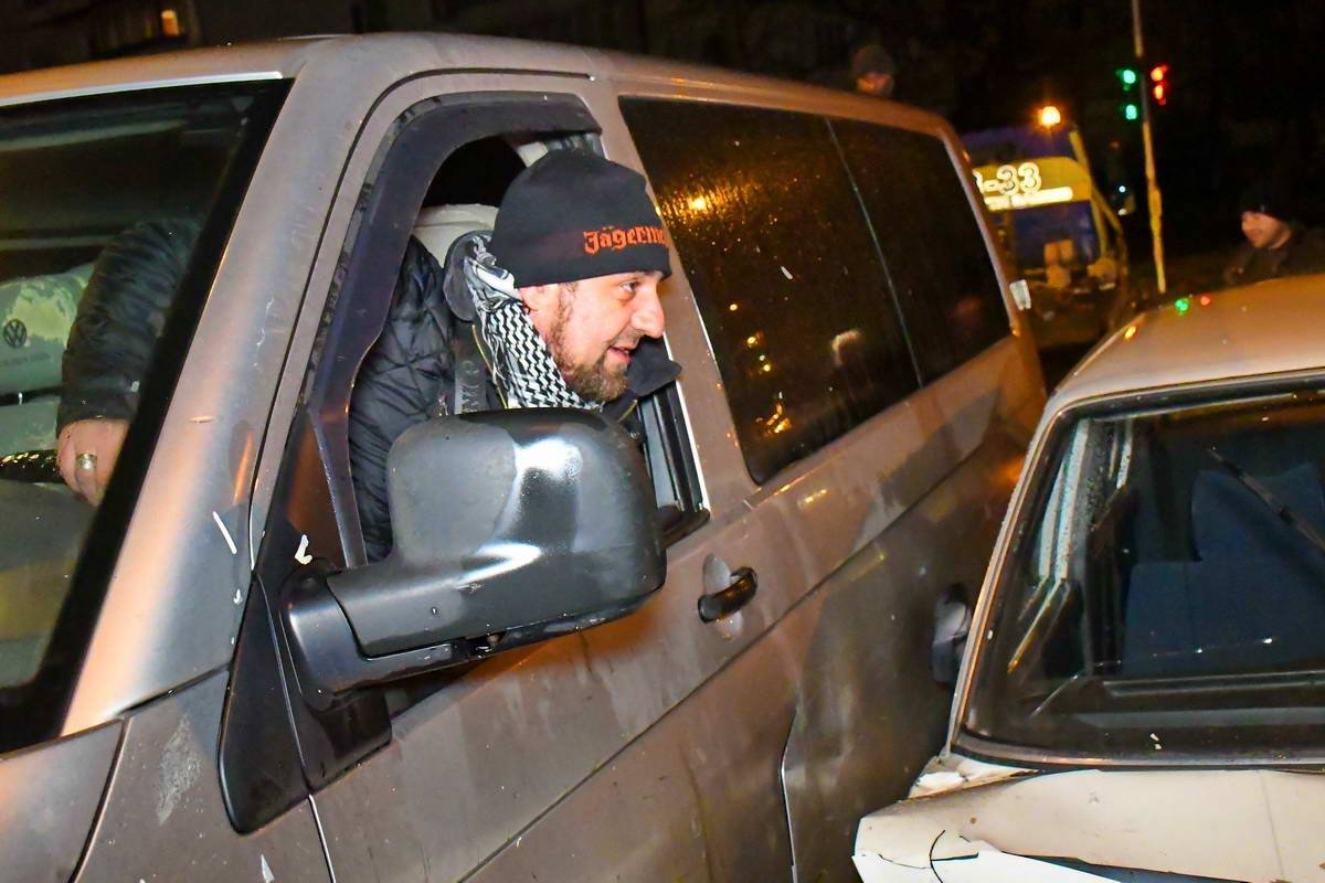 Оба водителя были в хорошем расположении духа