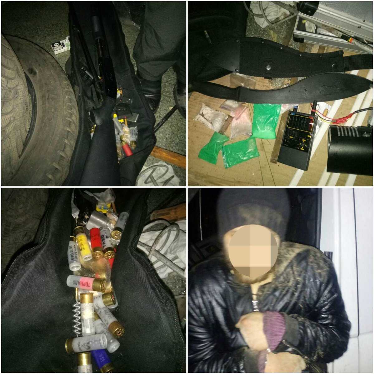 Полиция задержала вооруженного наркомана. Фото: Патрульная полиция Полиция задержала вооруженного наркомана. Фото: Патрульная полиция