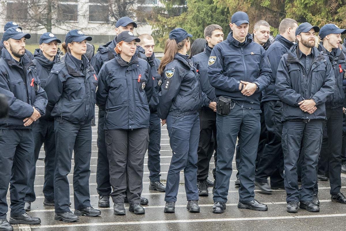 Столичные патрульные первыми среди правоохранителей Украины провели такую акцию 