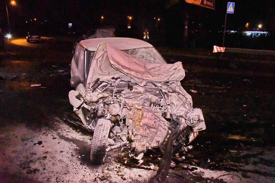 За рулем Skoda была девушка