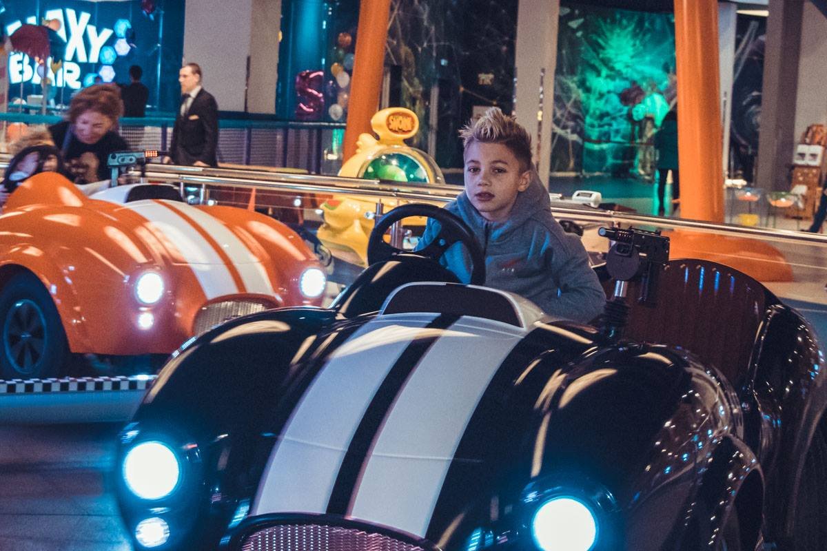 На территории комплекса работал автопарк