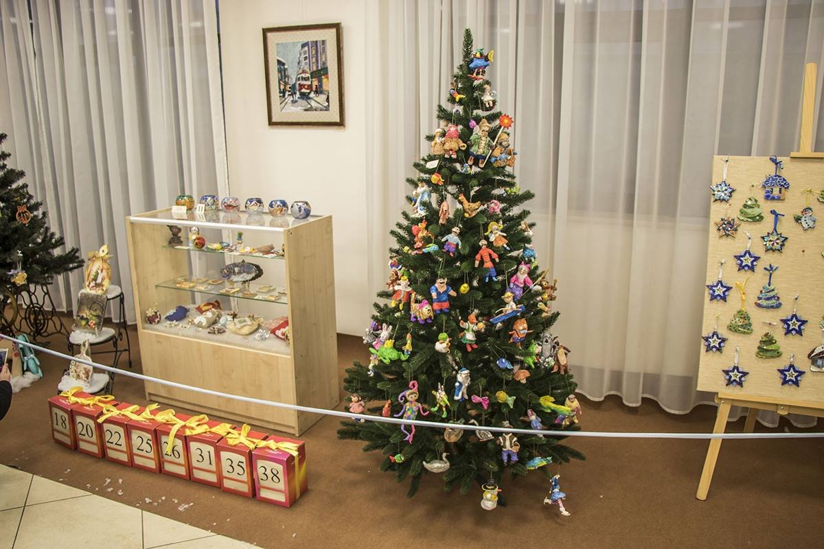 Главное новогоднее украшение выставки