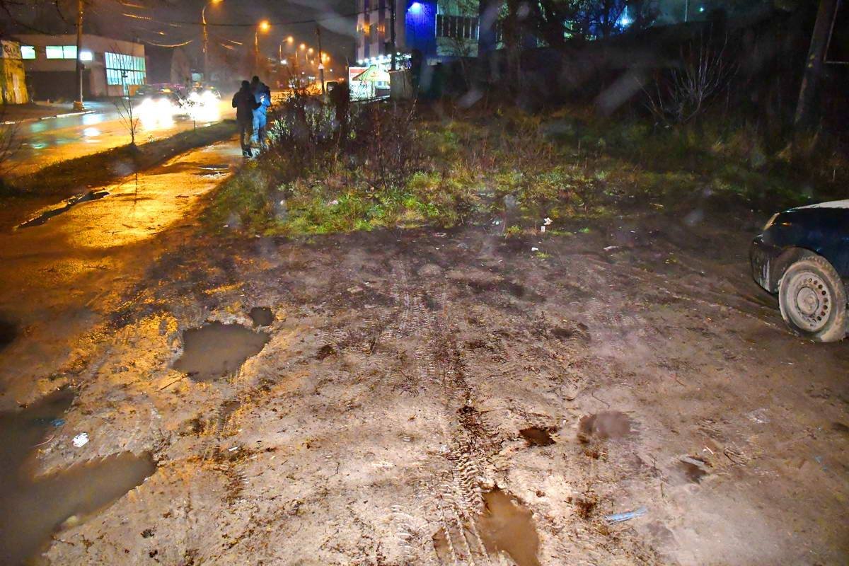 Место наезда на пешехода Место наезда на пешехода