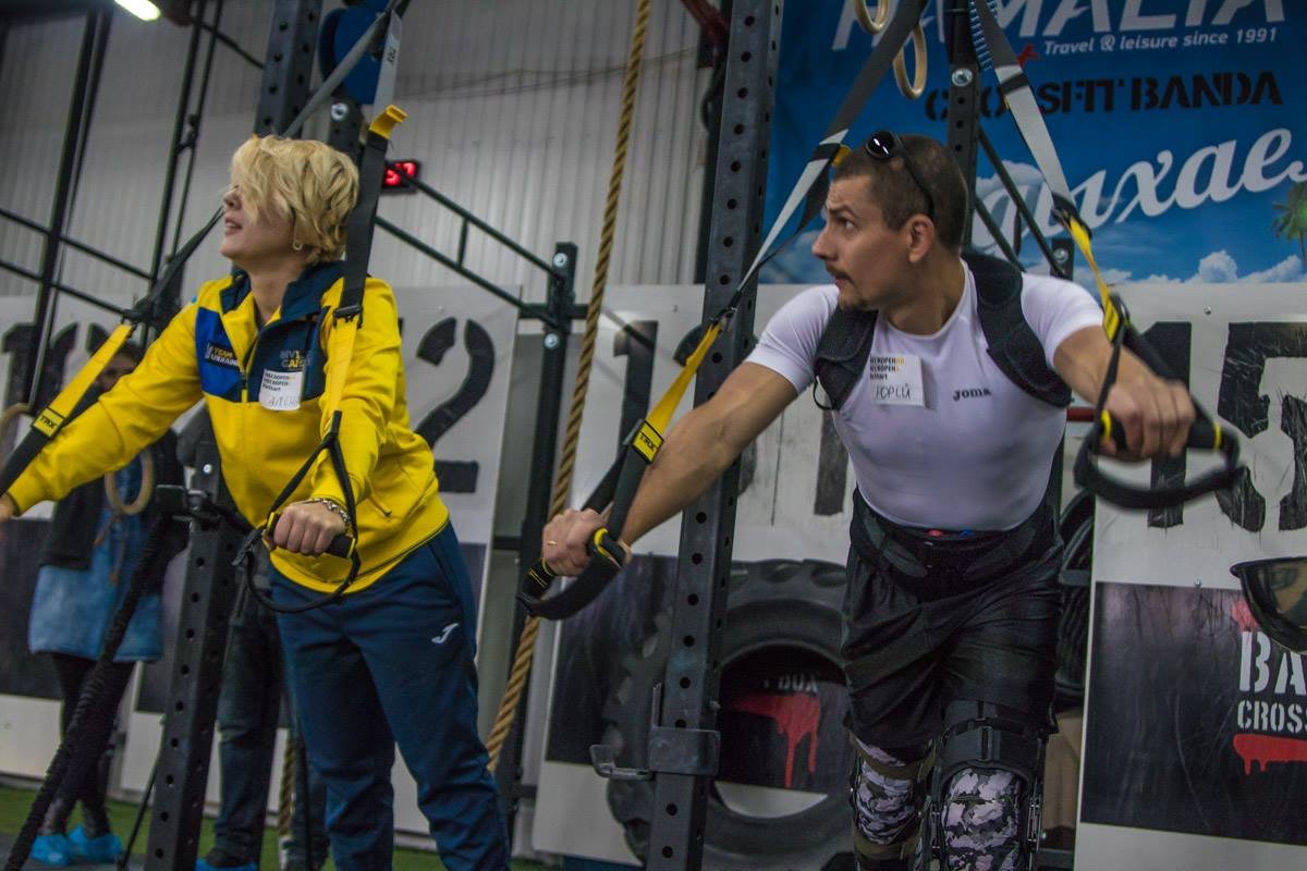 TRX помогал ветеранам АТО расслабиться TRX помогал ветеранам АТО расслабиться