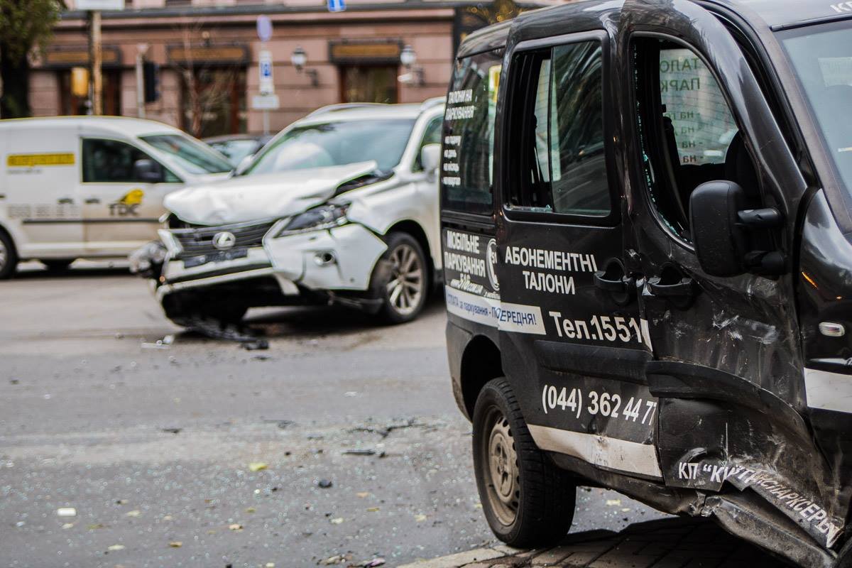 Авария произошла на пересечении бульвара Шевченко и улицы Пушкинская 