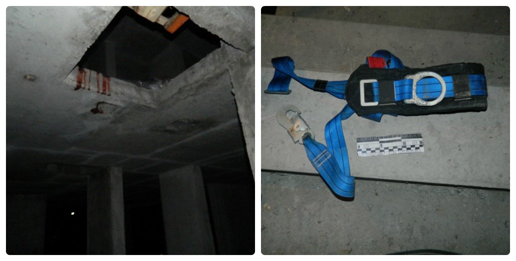 В Киеве с 25 этажа упал строитель В Киеве с 25 этажа упал строитель