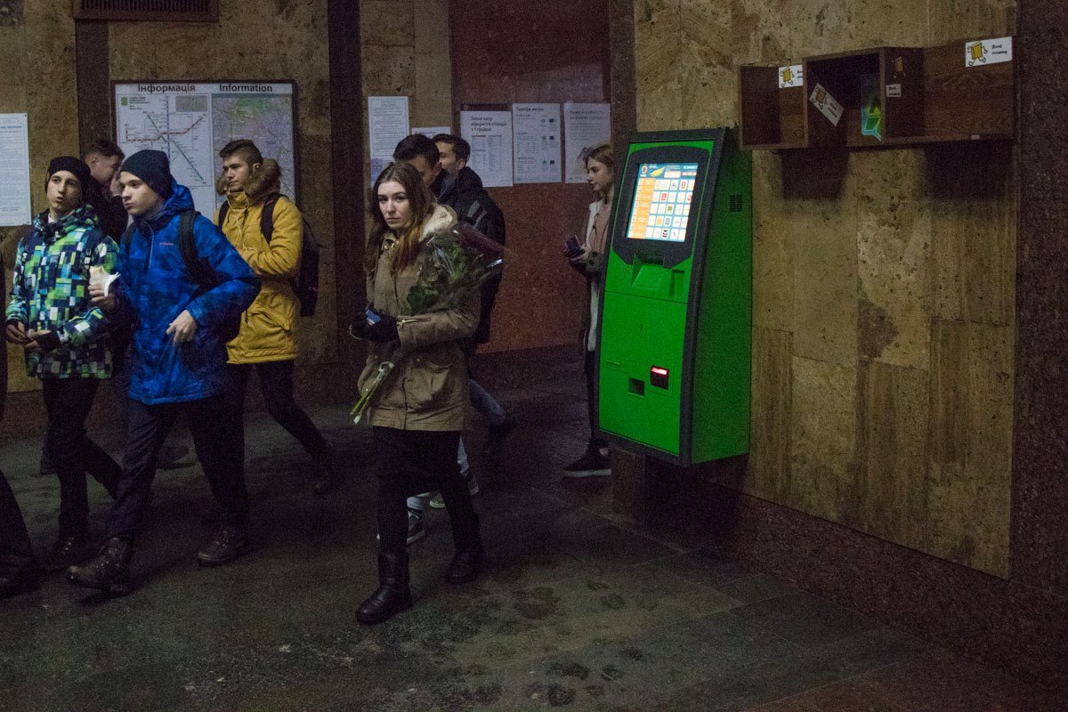 В метро Киева появилось место для bookcrossing